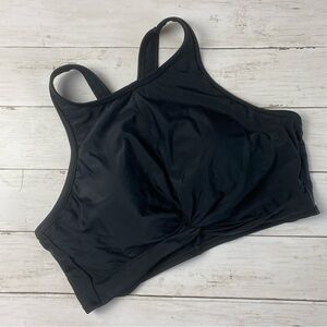 Kona Sol Women's Longline Twist Bikini Top - L